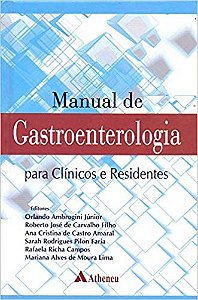 Livro Manual de Gastroenterologia para Clinicos e Residentes - Ambrogini Junior/car
