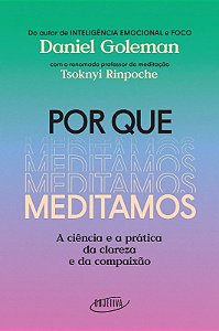Livro Por Que Meditamos: a Ciencia e a Pratica da Clareza e da Compaixao - Goleman / Rinpoche