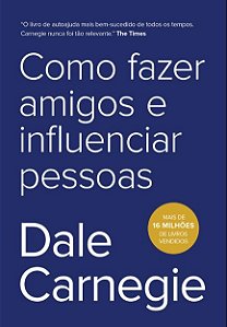Livro Como Fazer Amigos e Influenciar Pessoas Carnegie