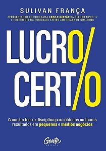 Livro Lucro Certo - Gente