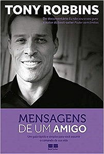 Livro Mensagens de Um Amigo  Tony Robbins