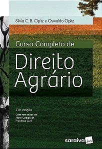 Livro Curso Completo de Direito Agrario - Opitz