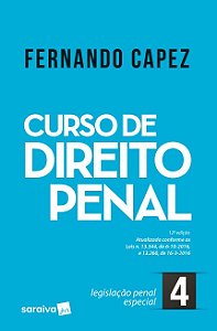 Livro Curso de Direito Penal - Vol. 4 - Legislacao Penal Especial - Capez
