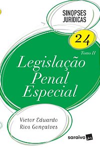 Livro Legislacao Penal Especial - Vol. 24 - Tomo Ii - Goncalves