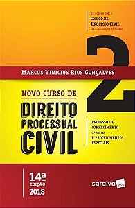 Livro Novo Curso De Direito Processual Civil - Vol 2 - Saraiva - 14Ed
