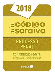 Livro Mini Codigo - Processo Penal - Saraiva