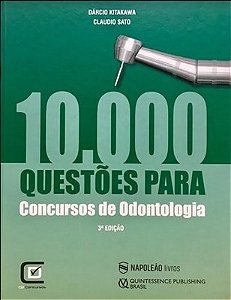 Livro 10000 Questões para Concursos de Odontologia - Kitakawa