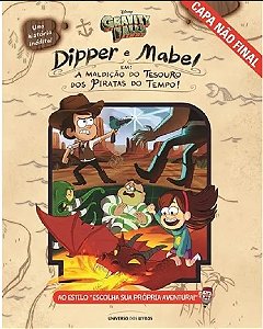 Livro Dipper e Mabel Em: a Maldiçao do Tesouro dos Piratas do Tempo! - Rowe