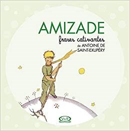 Livro Amizade Frases Cativantes de Antoine de Saint-exupery - VR