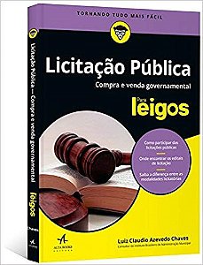 Livro Licitacao Publica para Leigos - Compra e Venda Governamental - Chaves