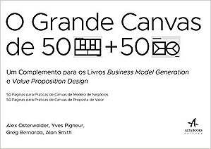 Livro Grande Canvas de 50 + 50, o - 50 Paginas para Praticas de Canvas de Modelo - Osterwalder/bernarda