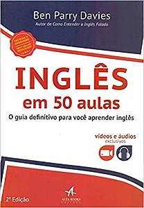 Livro Inglês em 50 Aulas: o Guia Definitivo para Você Aprender Inglês