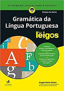 Livro Gramática da Língua Portuguesa para Leigos - Edicao de Bolso - Schlee - Alta