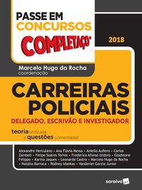 Livro Passe em Concursos - Completaco  - Carreiras Policiais: Delegado, Escrivao - Rocha (coord.)