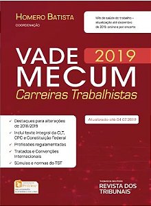 Livro Vade Mecum Carreiras Trabalhistas - Batista