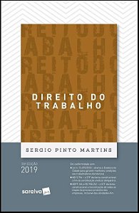 Livro DIREITO DO TRABALHO - MARTINS