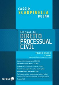Livro MANUAL DE DIREITO PROCESSUAL CIVIL - BUENO