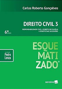 Livro Direito Civil 3 Esquematizado - Saraiva