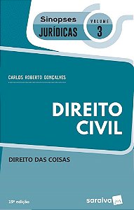 Livro Direito Civil Parte Geral - Vol. 3 - Carlos Roberto Gonca