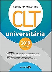Livro Clt Universitaria - Saraiva