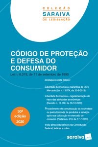 Livro Codigo de Protecao e Defesa do Consumidor - Editora Saraiva