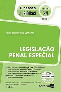 Livro Legislacao Penal Especial - Vol. 24 - Goncalves