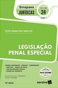 Livro Legislacao Penal Especial - Vol. 24 - Tomo I - Goncalves