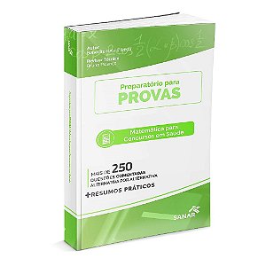 Livro Matematica para Concursos em Saude - Preparatorio P/ Provas - Ikeda