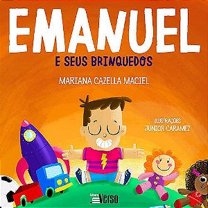 Livro Emanuel e Seus Brinquedos - Maciel