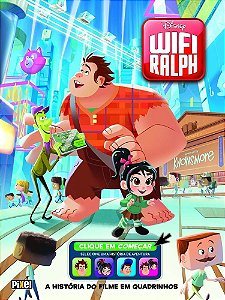 Livro Wifi Ralph - a Historia do Filme em Quadrinhos - Disney