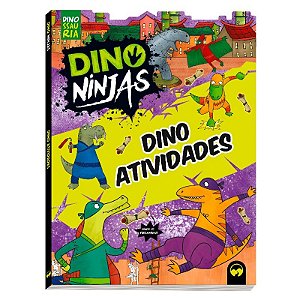 Livro Dino Atividades - Roxo - Dino Ninjas - Vale das Letras
