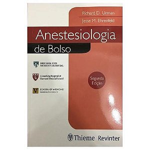 Livro Anestesiologia de Bolso