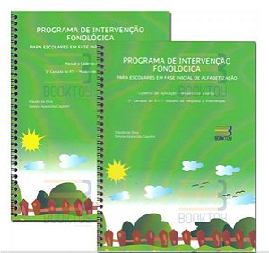 Livro Programa de Intervenção Fonológica para Escolares