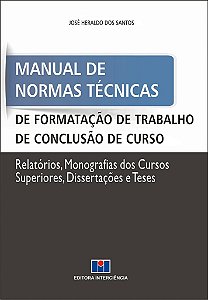 Livro Manual de Normas Tecnicas de Formatacao de Trabalho de Conclusao de Curso - Santos