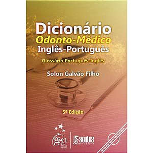 Livro Dicionario Odonto-medico Ingles-portugues - Galvao Filho