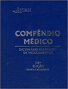 Livro Compendio Medico: Dicionario Brasileiro de Medicamentos - Editora Andrei