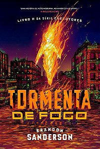 Livro Tormenta de Fogo - Sanderson - Aleph