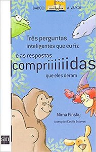 Livro Tres Perguntas Inteligentes Que Eu Fiz E As Respostas Compriiiiiidas Que El - Pinsky