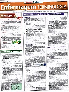 Livro Resumão Enfermagem Terminologia - Raines