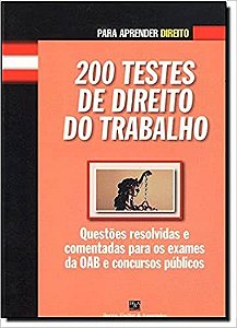 Livro 200 Testes de Direito do Trabalho