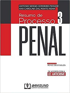 Livro Resumo de Processo Penal Antonio Sergio Corde