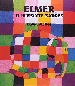Livro Elmer o Elefante Xadrez  Mckee