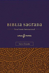 Livro Sua Biblia Letra Grande Capa Roxa - Thomas Nelson Brasil