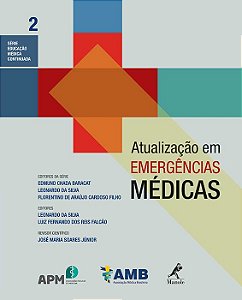 Livro Atualização em Emergências Médicas Série Educação Médica Continuada da AMB Volume 2 - Silva