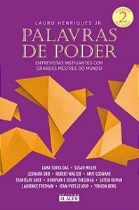 Livro Palavras de Poder  Vol.2 - Entrevistas Instigantes com Grandes Mestres
