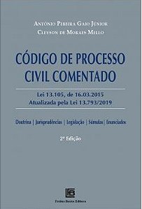 Livro Codigo de Processo Civil Comentado - Gaio Junior/mello