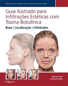 Livro Guia Ilustrado para Infiltrações Estéticas com Toxina Botulínica