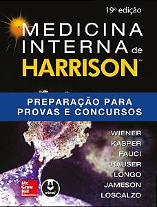Livro Medicina Interna de Harrison Preparação para Provas e Concursos