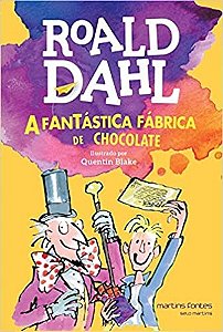 Livro A Fantástica Fábrica de Chocolate Dahl