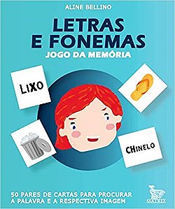 Caixinha Letras e Fonemas: Jogo da Memória